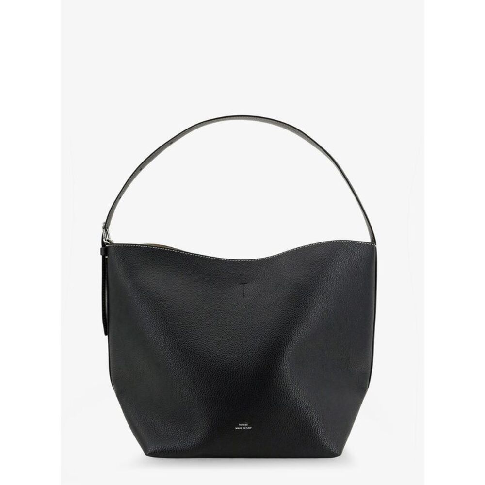 Toteme Women Medium Belted Hammered Leather Shouder Bag